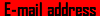 E-mail address